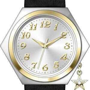 Unique Star Shaped Women Watch Easy to Read Dial Waterproof Watch for Small Wris
